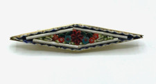 Glasmosaik Brosche