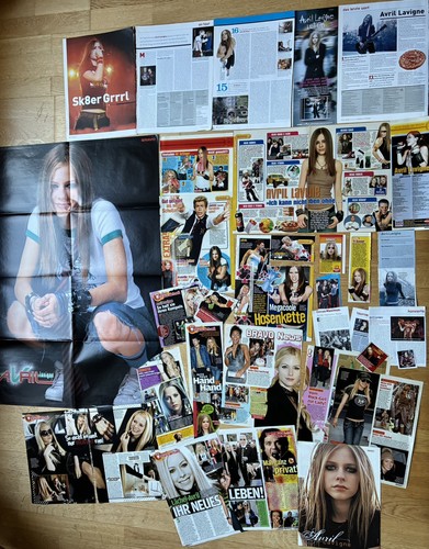 Avril lavigne poster clippings - lavigne,