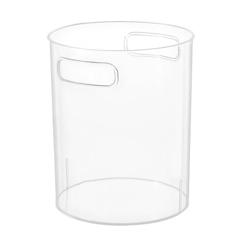 Transparenter mülleimer 12l - transparenter,