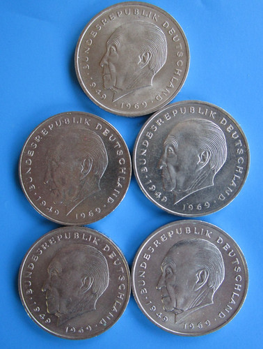 Münzen 1969 2 - ,