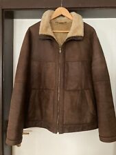 Lammfell Lederjacke von Christ, für Herren, Größe 56
