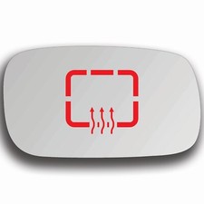 Spiegelglas Rechts Beheizbar