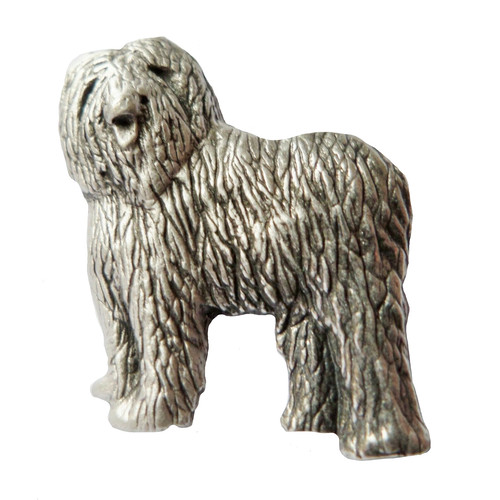 Old english sheepdog - english, pewter