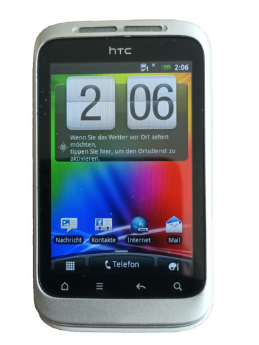 Htc wildfire silber weiß - wildfire,