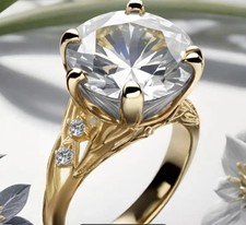 Luxus Verlobungsring 14K