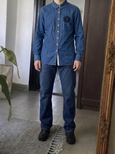 Tommy hilfiger jeanshemd mit - tommy,