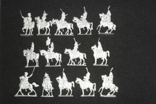 Zinnfiguren, Flachfiguren,  Würtemberg 1809/15, Leibdragoner , Blank!