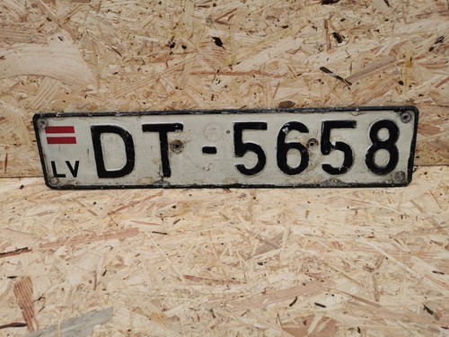 Nummernschild lettland vor - vor, eu