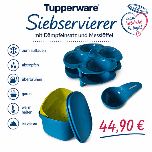 Tupperware siebservierer l - tupperware,