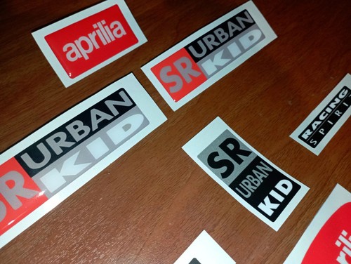 Aufkleber set aprilia urban - aufkleber,