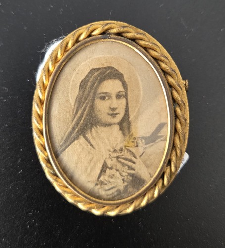 Brosche heilige therese von - heilige,