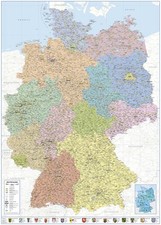 Deutschlandkarte XXL Poster