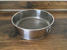 Großes Sieb, Rundsieb, Feinsieb, Profisieb, Mehlsieb,Backsieb, Edelstahl