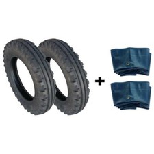 2 Stück | 6.00-16 | BKT Traktorreifen + Schlauch | Frontreifen | 6PR - bis 560kg