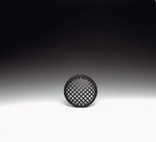 Lautsprecher-Schutzgitter 5" (12,8cm) gestanztes Stahlblech schwarz #28972