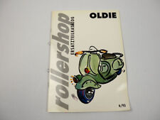 Piaggio Vespa V VM VN Hoffmann Oldtimer Roller Ersatzteilliste BJ 1948 bis 1966