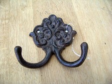 Wandhaken Doppelhaken Nostalgie NEU Handtuchhalter Garderobe Landhausstil