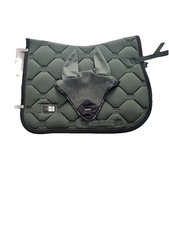 Equestrian Stockholm Set Schabracke Haube WB VS Deep Olivine Sycamore Green