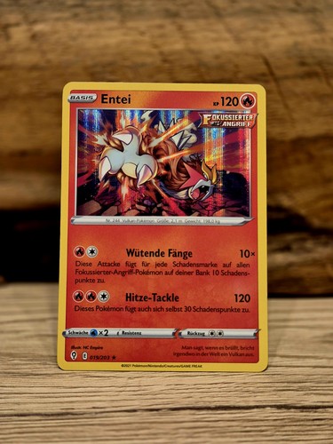 Pokemon entei 019 - entei, holo