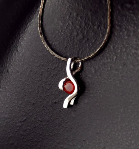 Anhänger silber 925 - 925, onyx