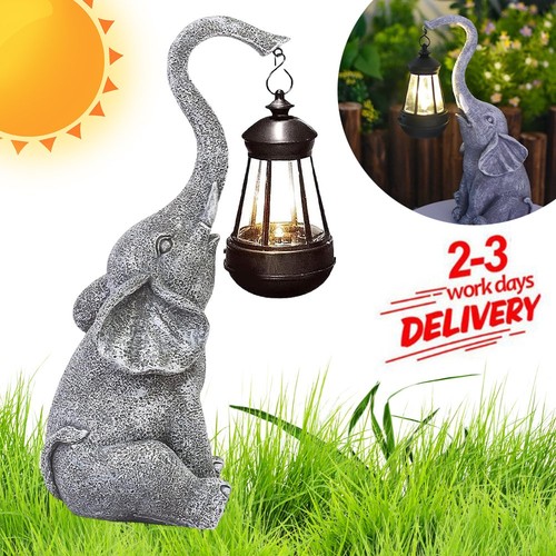 Solar gartenfiguren elefant - solar,