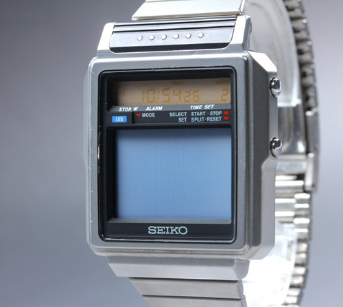 Rare vintage exc seiko tv - vintage,
