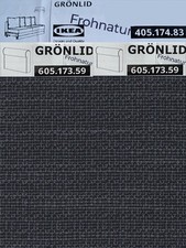 Ikea GRÖNLID Bezug 2er
