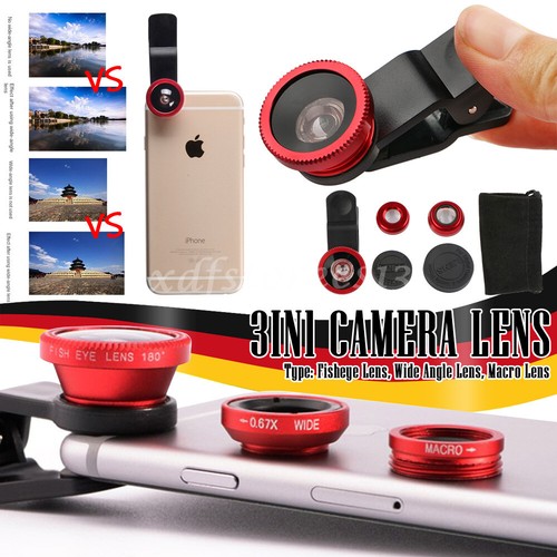 3in1 handy objektiv - 3in1, set