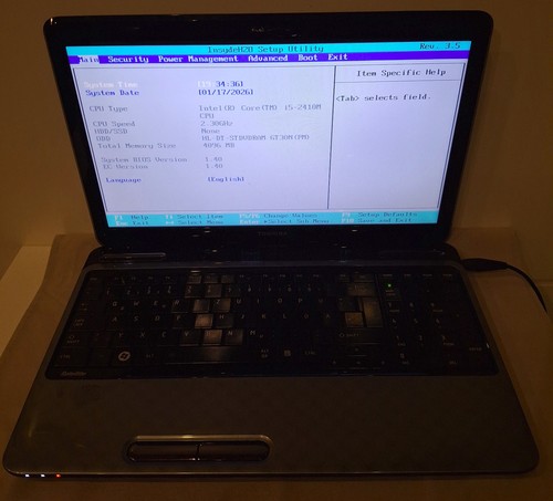 Toshiba satellite l755 14p - l755,