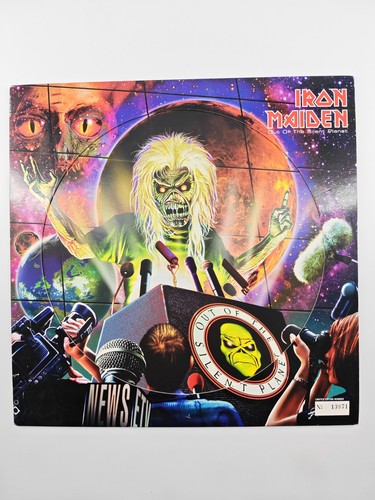 Iron maiden out the - iron,