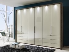 Wiemann Loft Falttürenschrank Schlafzimmerschrank Kleiderschrank mit Schubladen