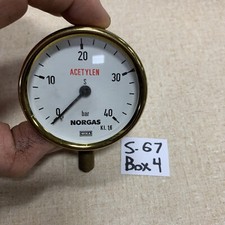 New Wika Gauge Acetylen 0-40