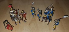 7 x Schleich Ritter mit Pferd