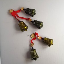 5 alte kleine Glocken