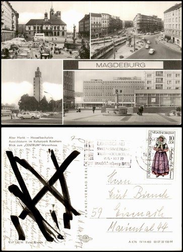 Magdeburg ddr mehrbild mit - ddr,