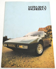 MATRA SIMCA BAGHEERA 'S' UK