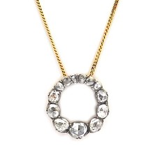Antikes Diamant Collier mit