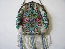 Alte Perlentasche Beutel