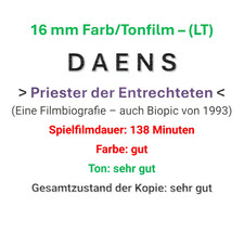 16mm Farb/Tonfilm - D A E N S