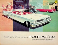 298543) Pontiac Catalina Star Chief Bonneville - USA - Prospekt 1959