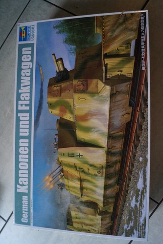 Trumpeter flakwagen - 1:35,