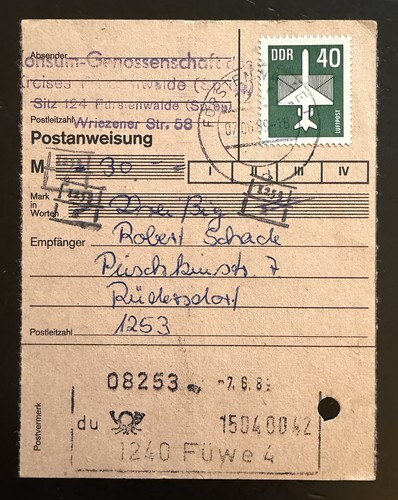 Ddr 2752 postanweisung - 👉,