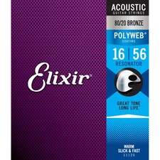 Elixir 11125 Polyweb Acoustic 16-56 - Saiten