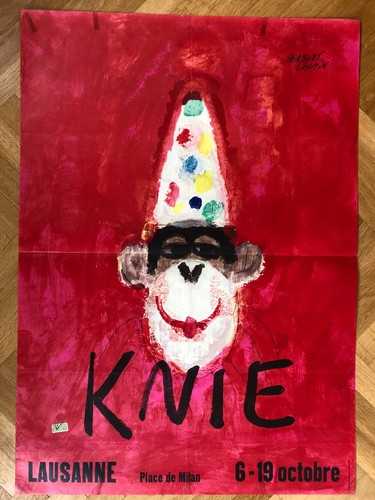 Plakat zirkus knie - zirkus, in
