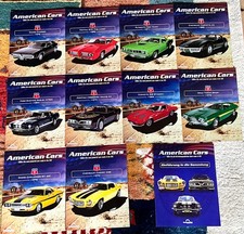 DeAgostini 1:43 American cars     Sammlerhefte 10 verschiedene + Einführungsheft