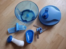 TUPPERWARE QUICK CHEF BLAU