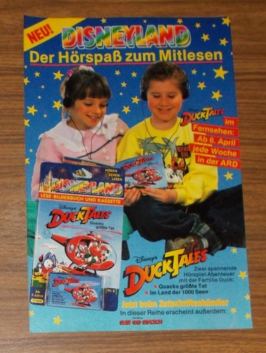Seltene werbung disneyland - werbung,
