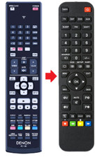 Ersatz Fernbedienung für Denon RC-1161 - DBT-1712UD - DBT-1713UD -  DBT-3313UD
