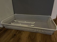 Ikea KOMPLEMENT Netzdrahtkorb, weiß, 100x58 cm
