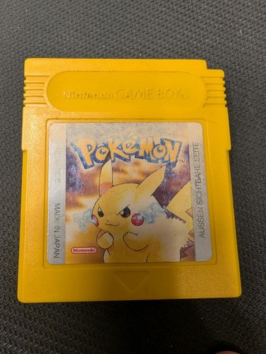 Pokemon gelb gelbe edition - gelbe,